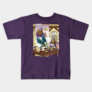 Minnesota Vikings Fans - Kings of the North vs Wretched Regurgitators Kids T-Shirt